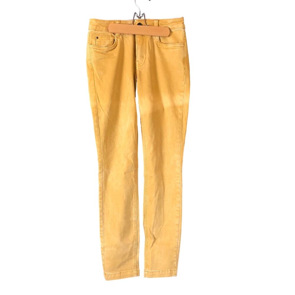 prAna!!  Mustard Yellow Kayla High Rise Jean Size 4/27